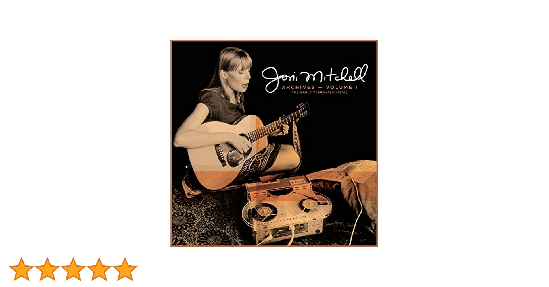 超美品JONI MITCHELL ARCHIVES - VOLUME 1 5CD Joni Mitchell Archives – Vol.1: The Early Years (1963-1967